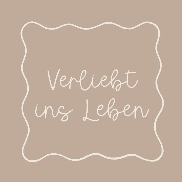 Kissen Verliebt ins Leben beige