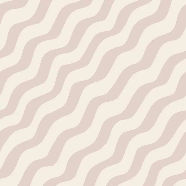 Wellen Diagonal Beige