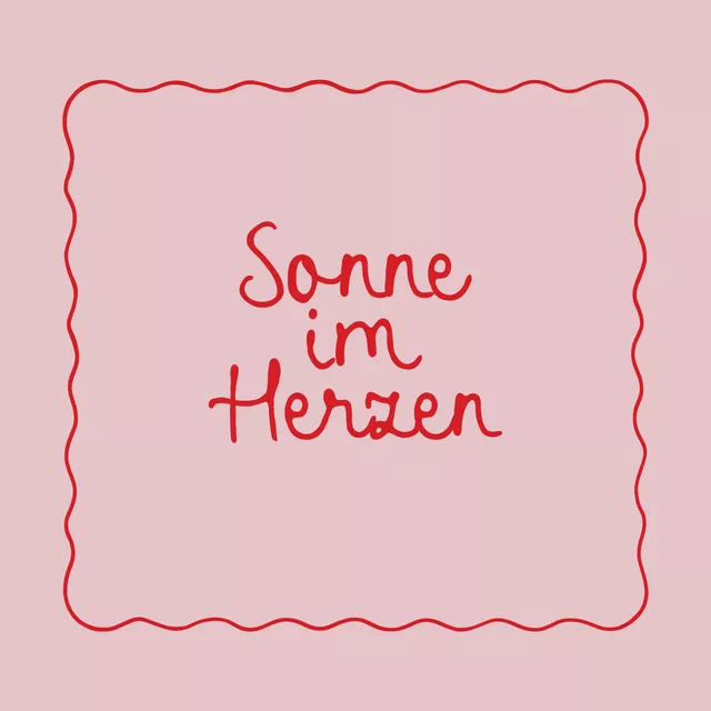 Kissen Sonne im Herzen