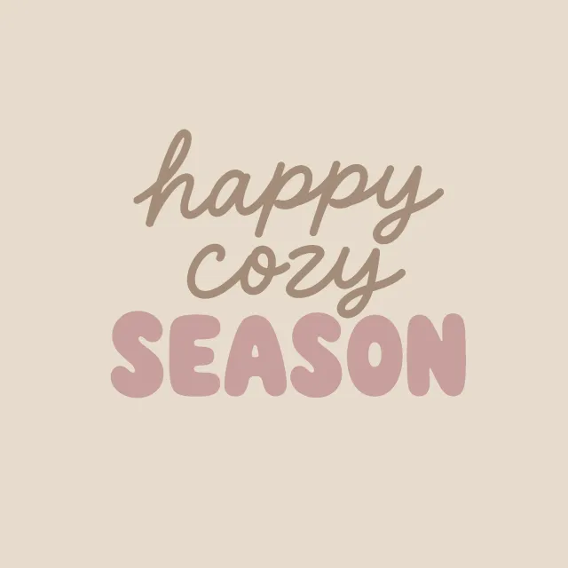 Kissen Happy Cozy Season
