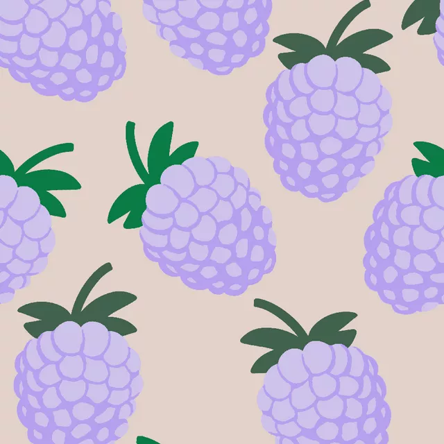 Bettwäsche Brombeeren