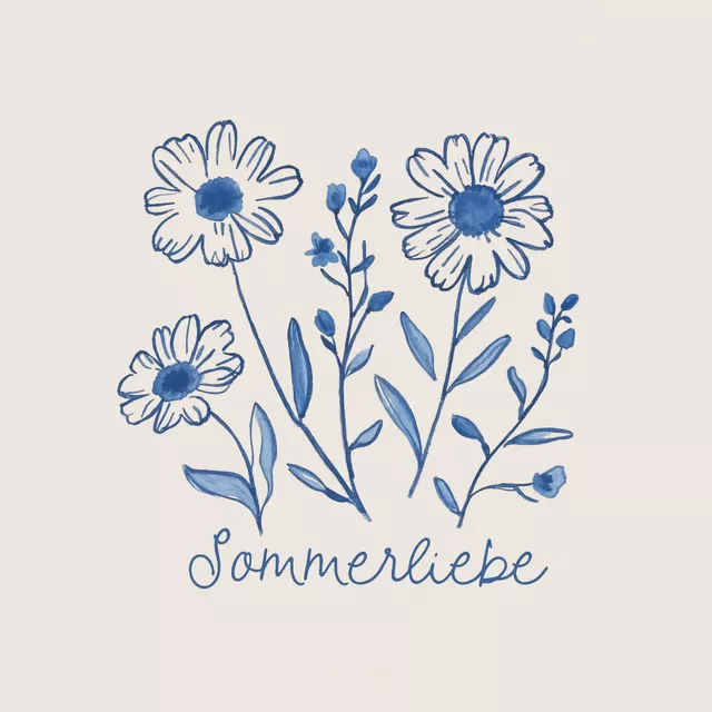 Kissen Sommerliebe Blumen