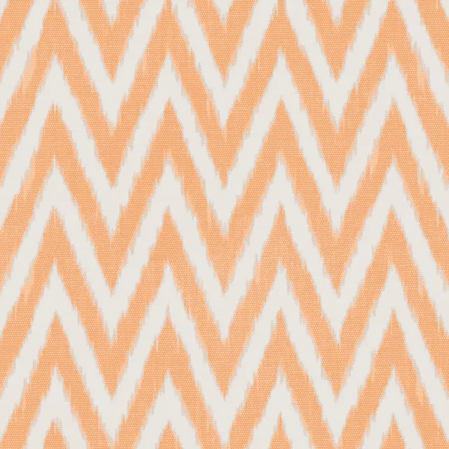 Bodenkissen Zigzag Ikat Orange