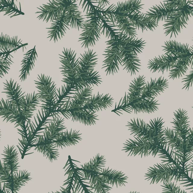 Tannenzweige beige