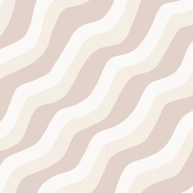 Wellen Diagonal Beige Sand
