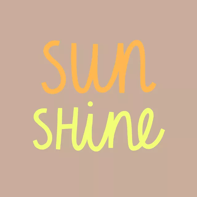 Kissen sunshine