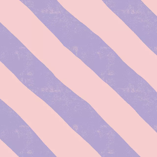 Sitzkissen Streifen Brush Diagonal rosa