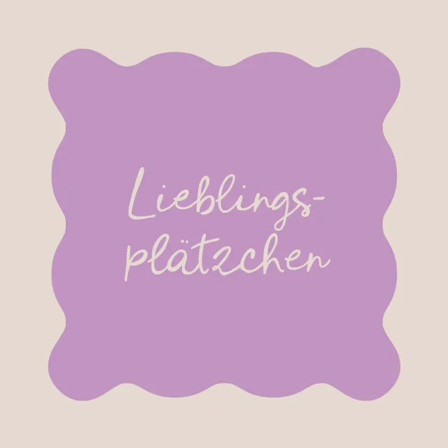 Kissen Lieblingsplätzchen flieder