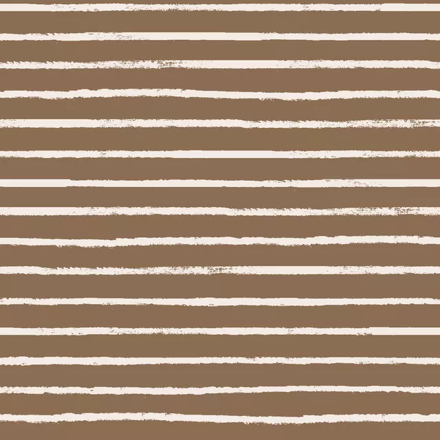 Tischdecke Linien braun