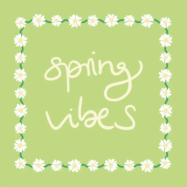 Kissen Daisy Spring Vibes