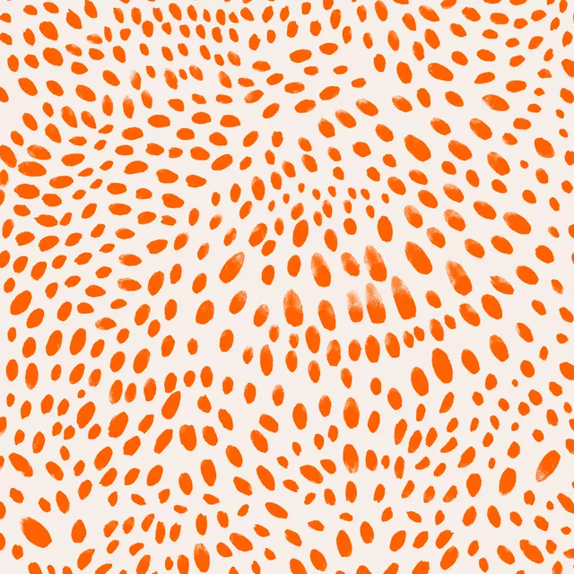 Sitzkissen Speckles orange