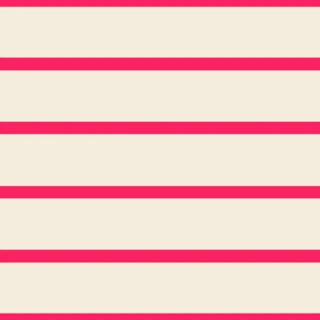 Tischdecke Streifenmuster creme rot