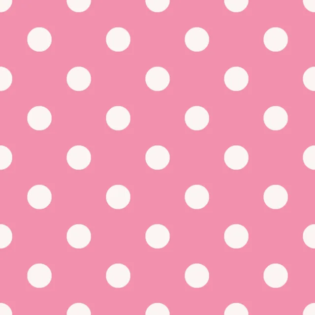 Dekovorhang Punkte Polkadot Beige Pink