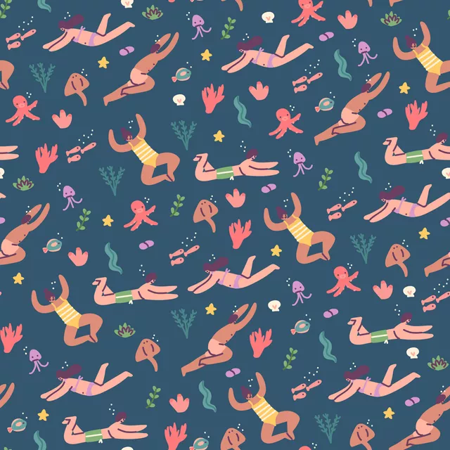 Tischläufer Bottom of the Sea