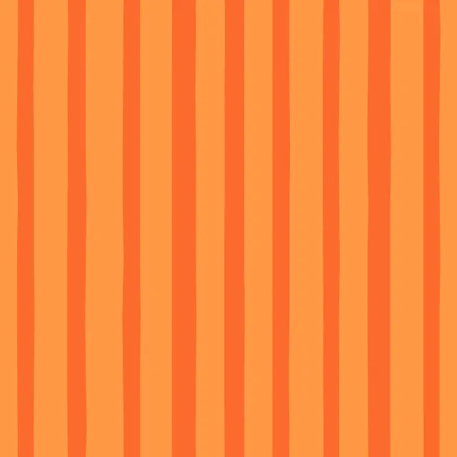 Kissen Streifen koralle orange