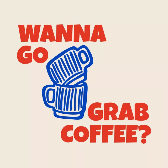 Kissen Wanna Go Grab Coffee