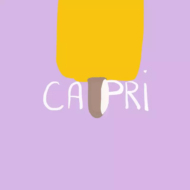 Kissen Eis Capri Sommer