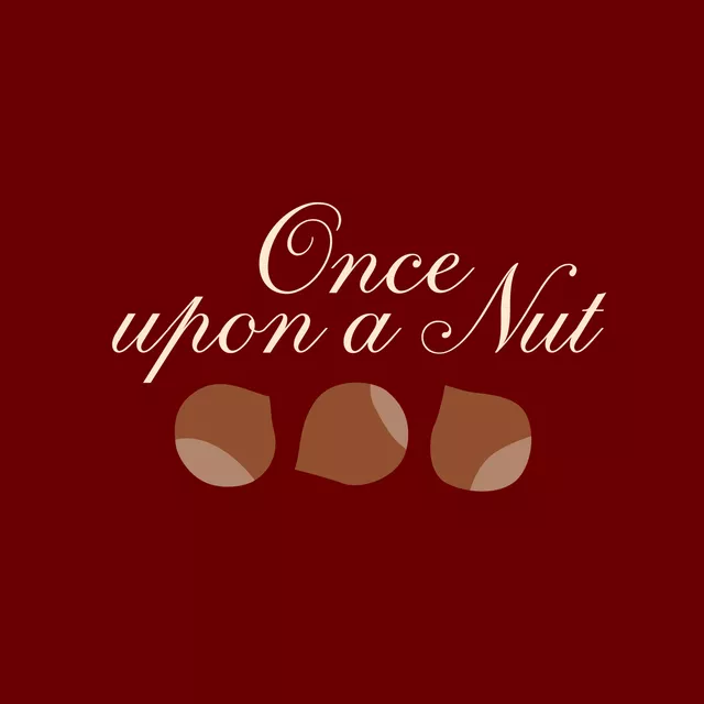 Kissen Once upon a Nut rot