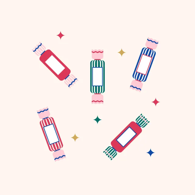 Tischset Knallbonbon Party