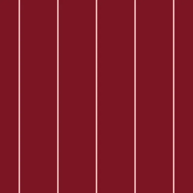 Tischdecke Love dünne Streifen weinrot