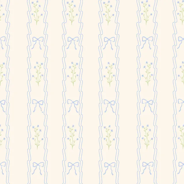 Sitzkissen cottage bows and flowers