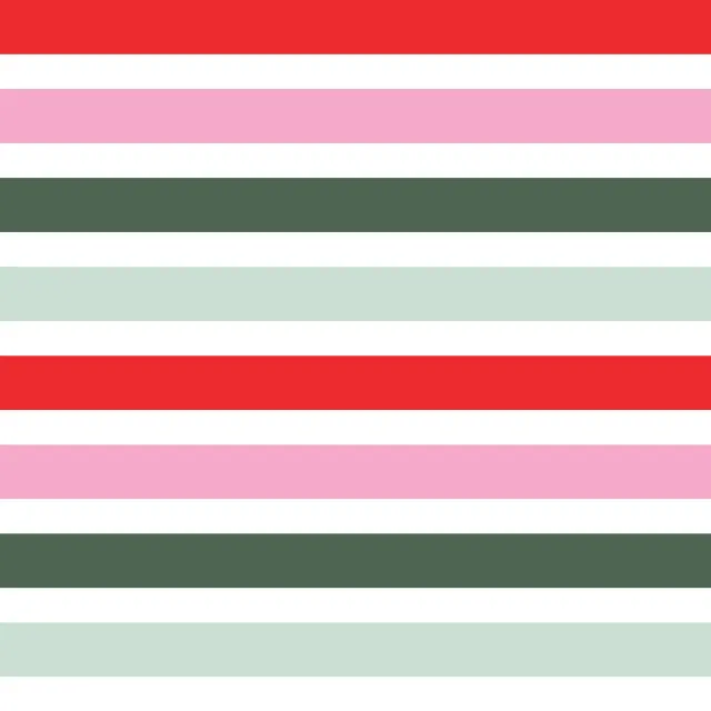 Geschirrtücher X-Mas Streifen Grün & Pink