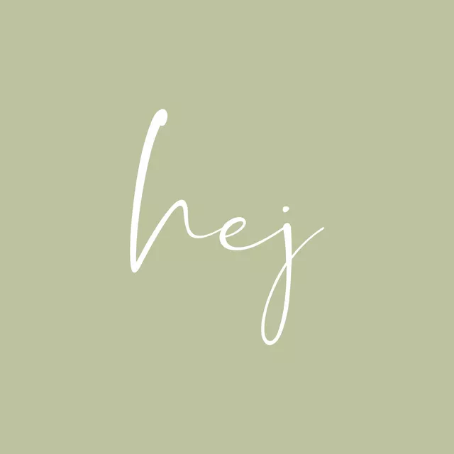 Servietten HEJ Toskana Grün