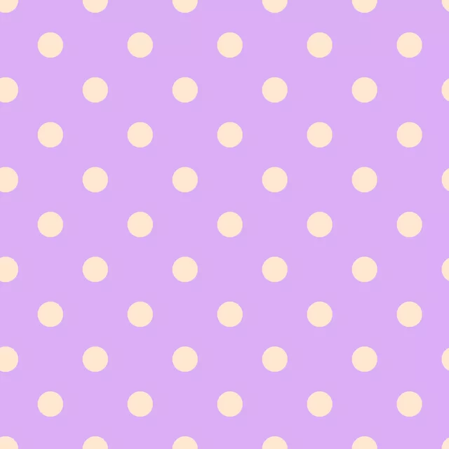 Kissen Polka Dots Lila