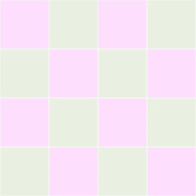 Servietten Lucky Me Pink Mint Retro Karo