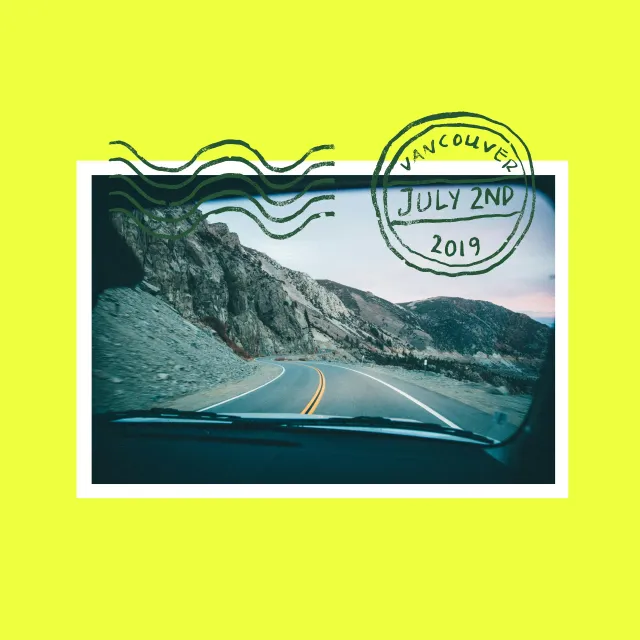 Kissen Exploring Summer Postcard