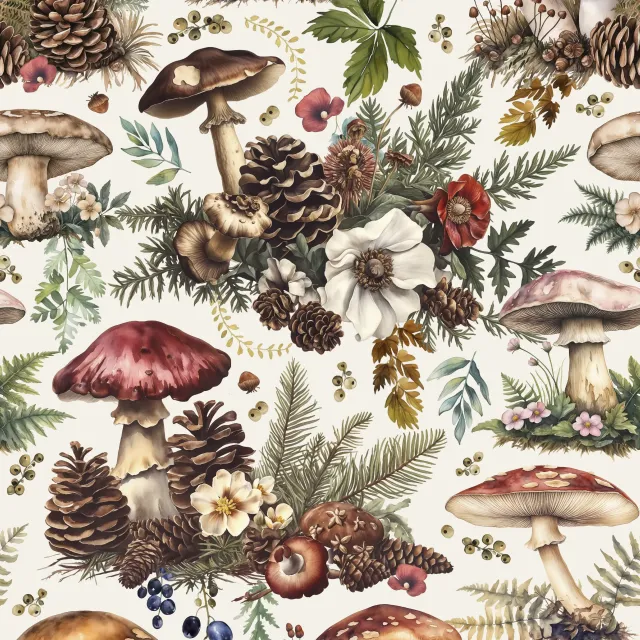 Kissen Woodland Mushroom Charm