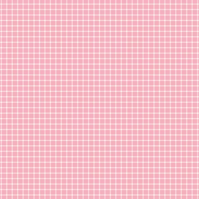 Kissen Kleine Karos Rosa