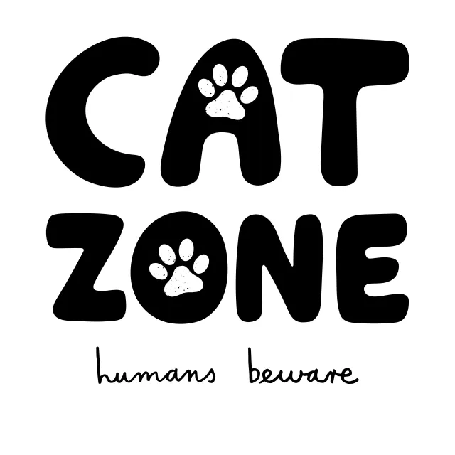 Kissen Cat Zone Wende Schwarzweiß