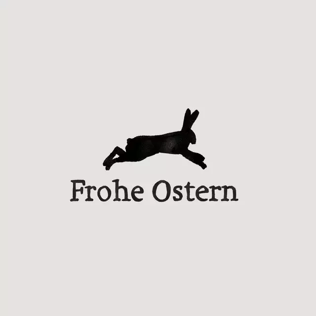 Kissen Oster Gruss Hase