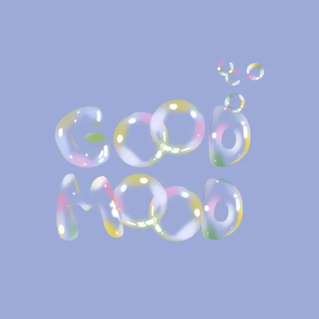 Kissen Good Mood Seifenblasen