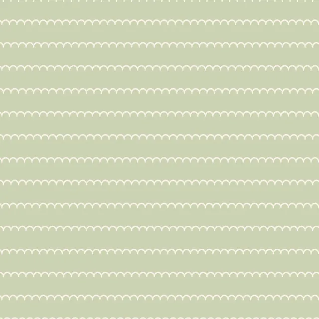 Tischset Wellige Streifen Grün