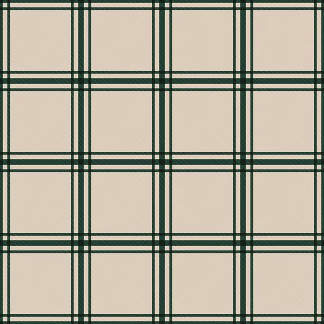 Kissen Winter Checks moss green