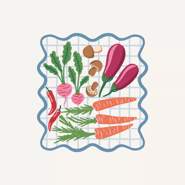 Servietten Herbsternte