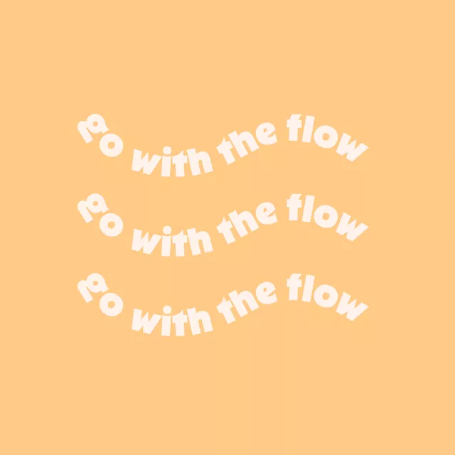 Kissen Go with the Flow