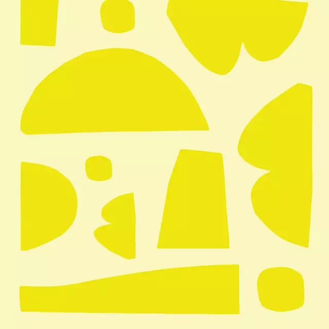 Sitzkissen Yellow Carnaval