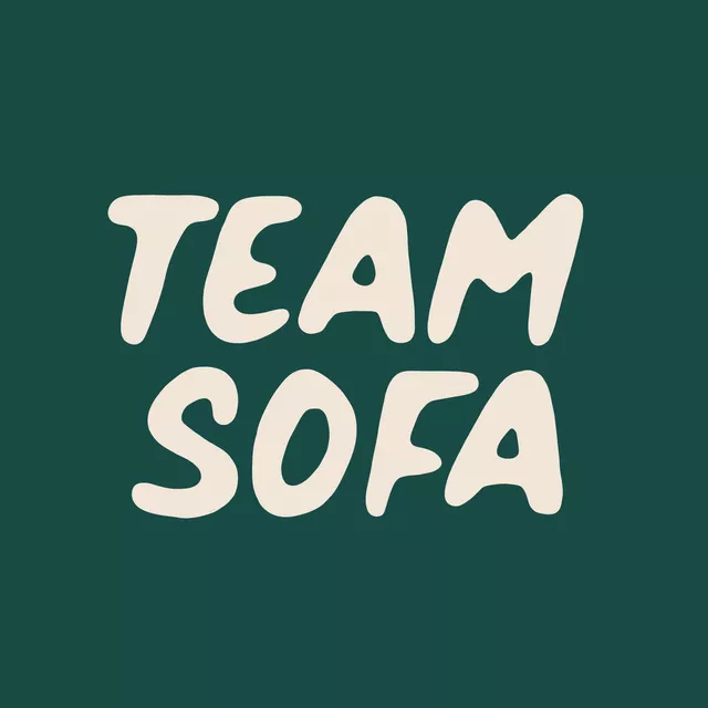 Kissen Team Sofa grün