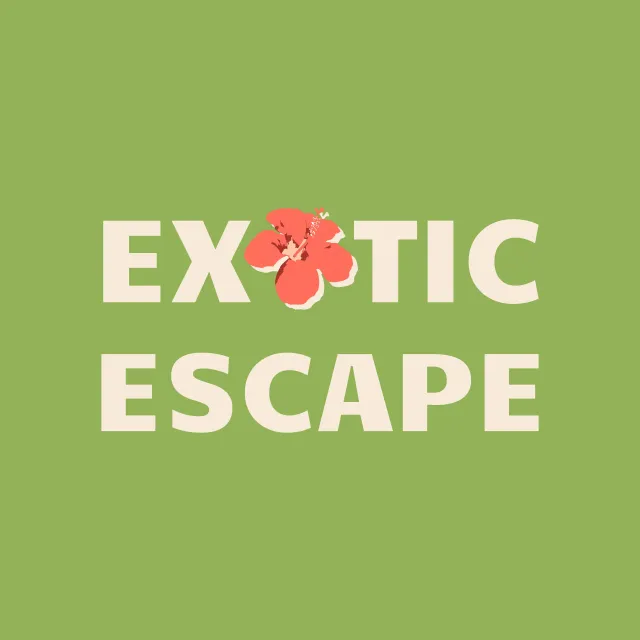 Kissen Exotic Escape green