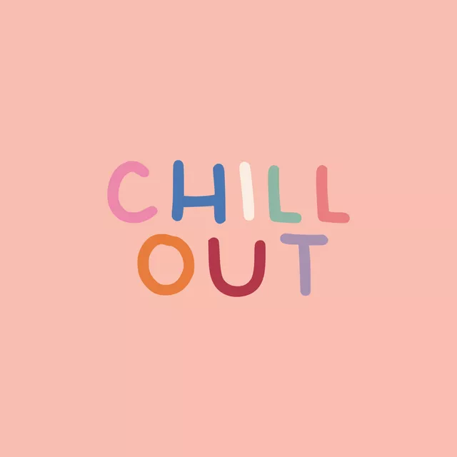 Kissen CHILL OUT - Rosa