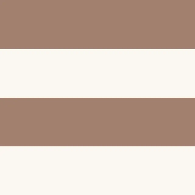 Kissen Coco braun breite streifen