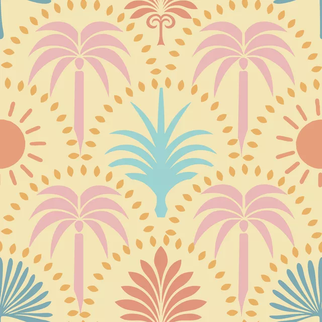 Tischdecke Palm Springs Mid Century