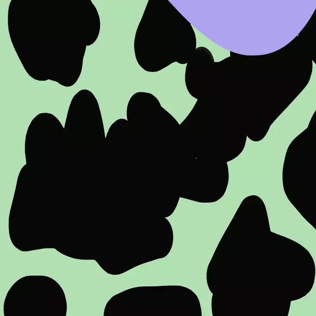 Kissen Mint very peri