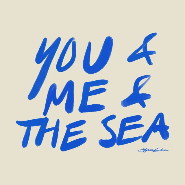 Tischset You and Me and the Sea