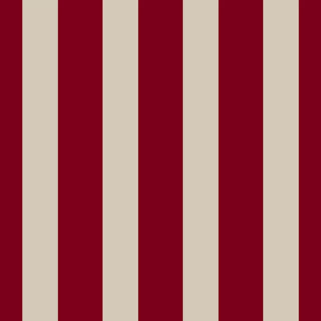 Kissen Bold Stripes berry red