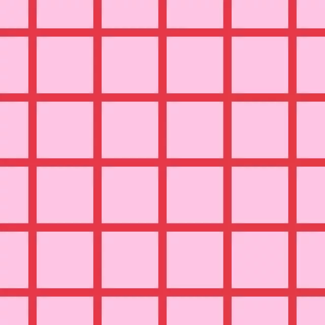 Sitzkissen Karo rosa rot