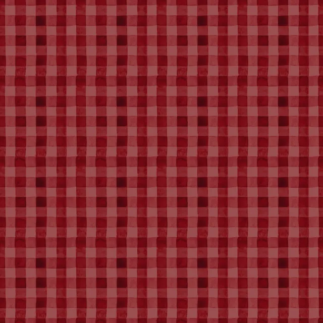 Raffrollo Winter Weihnacht Rot Kariert